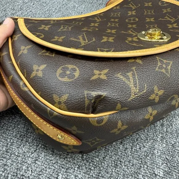 Louis Vuitton Tulum Brown Monogram Canvas Shoulder Bag 850-041425 - Picture 11 of 15